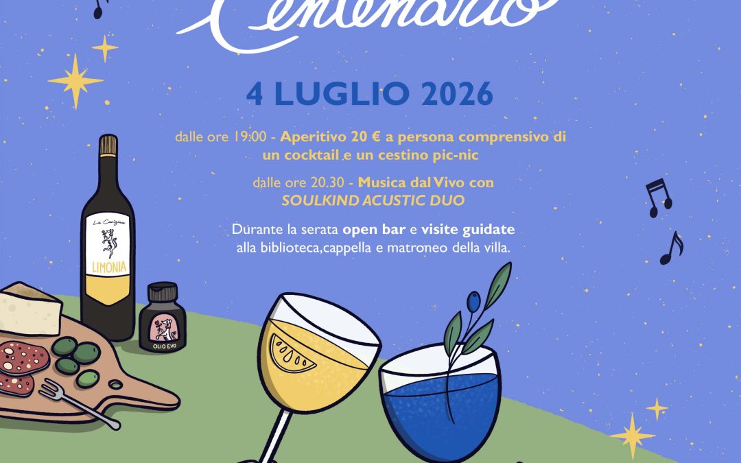 Notte del Centenario – Aperitivo in musica