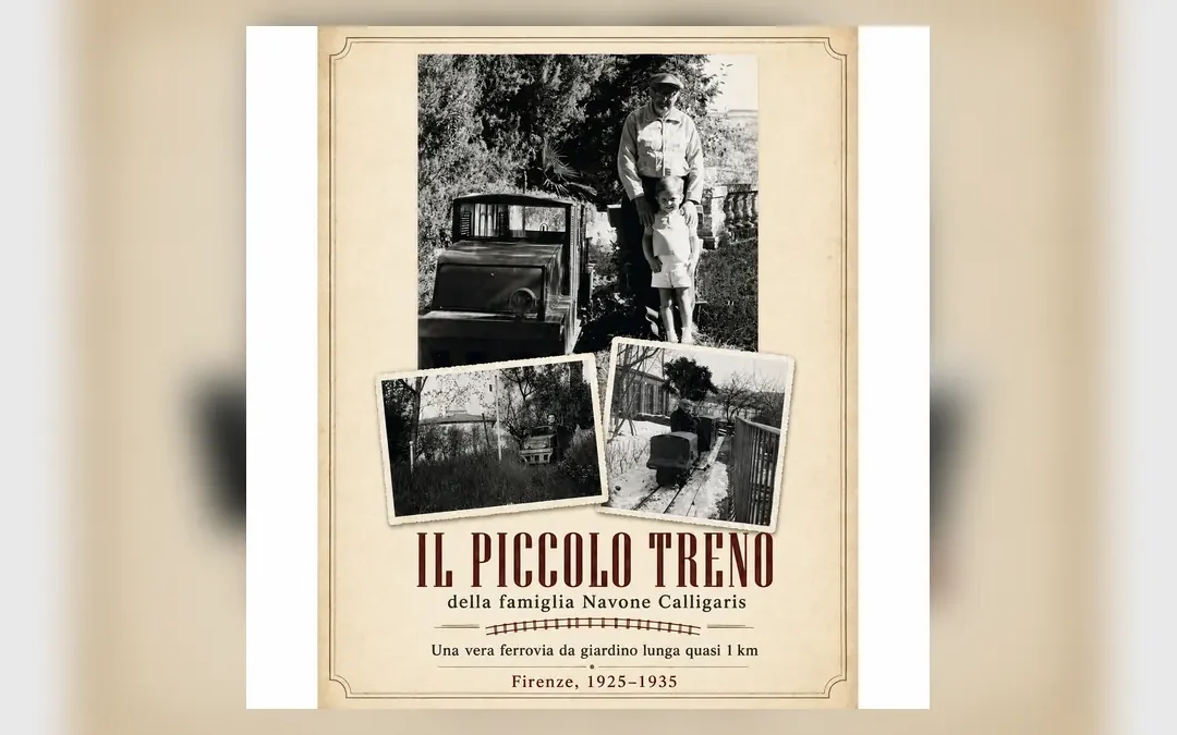 Il piccolo trenino della famiglia Navone Calligaris di Alfio Ciabatti