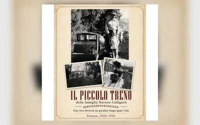 Il piccolo trenino della famiglia Navone Calligaris di Alfio Ciabatti